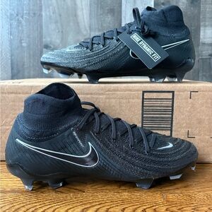 Nike Phantom Luna II Elite FG Triple Black Shadow Pack FJ2572-001 sz 8 Men's